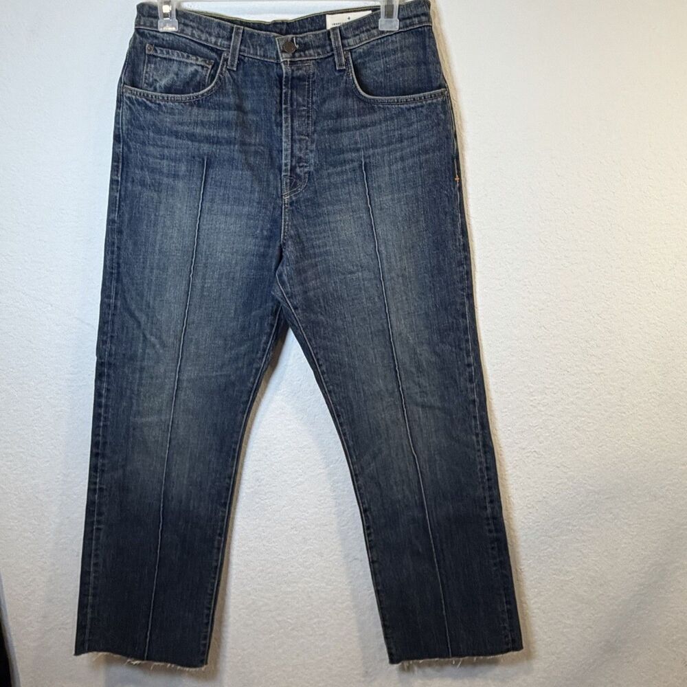 Imogene and Willie “Wyatt” Raw Hem High Rise Jeans Size 31x30